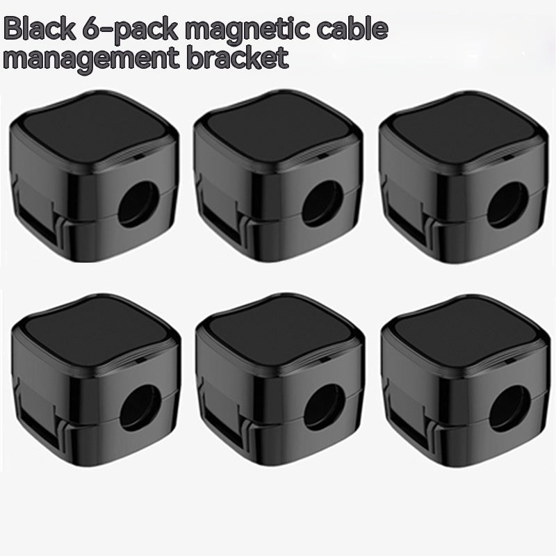 Adjustable Magnetic Cable Clip Under Desk Organizer
