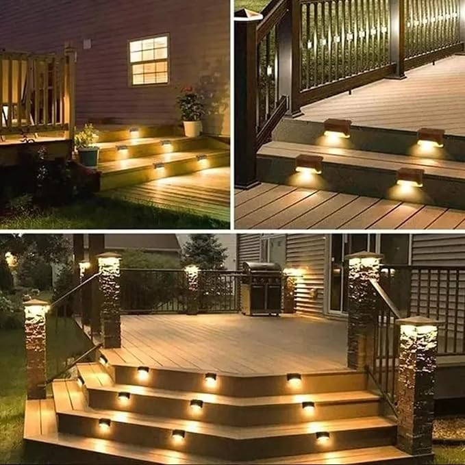 Cordless Solar LED Wall Lights