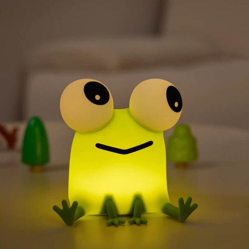 Cute Rabbit Touch Sensor LED Night Light — Soft Glow Bedside Light