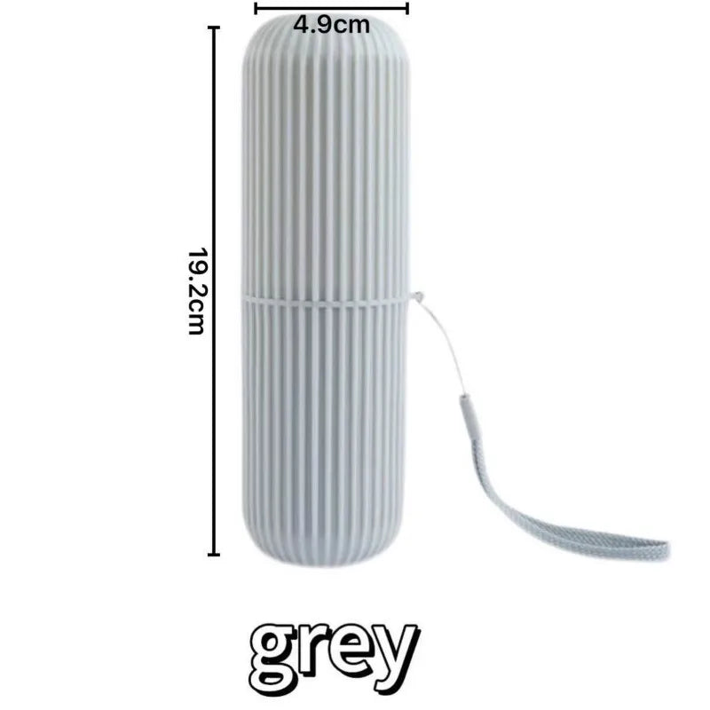 Portable Travel Toothpaste Toothbrush Protector Case — Easy-Clean D…