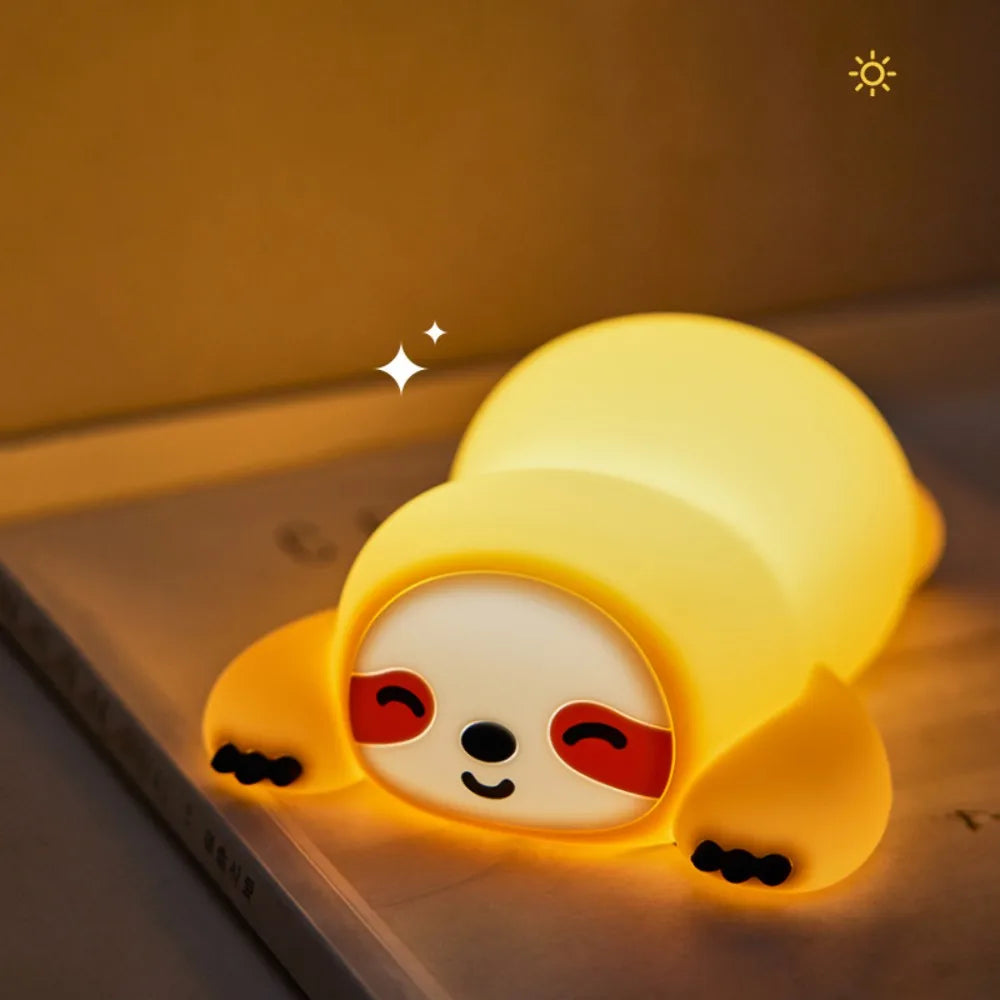 Cute Rabbit Touch Sensor LED Night Light — Soft Glow Bedside Light
