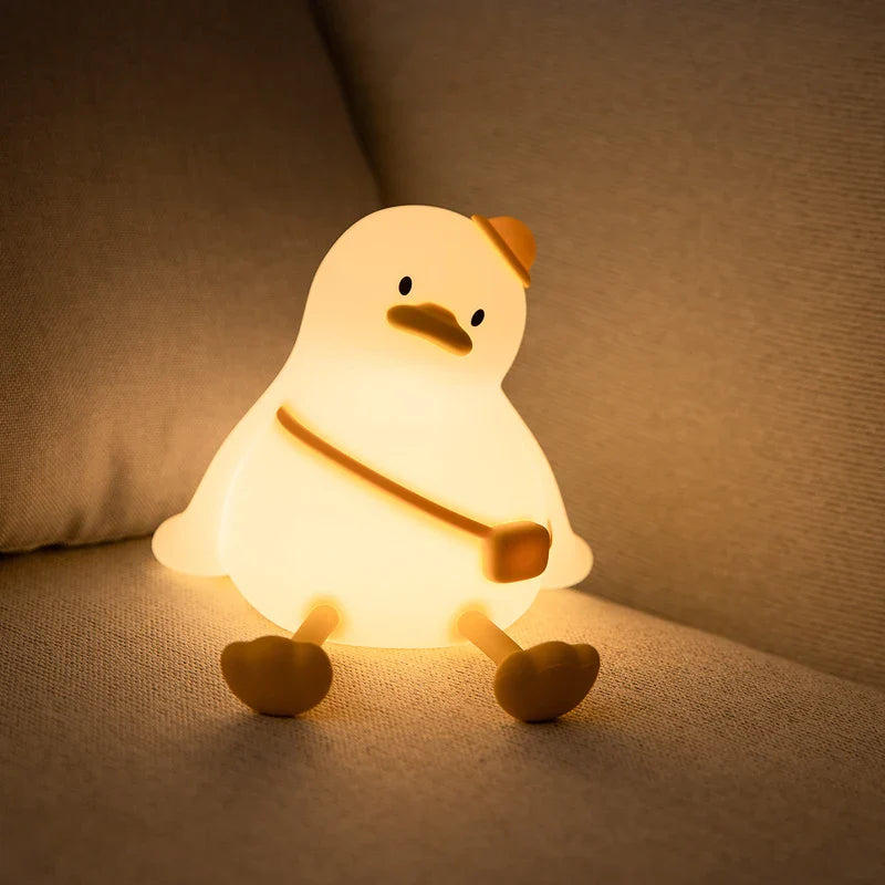 Cute Rabbit Touch Sensor LED Night Light — Soft Glow Bedside Light